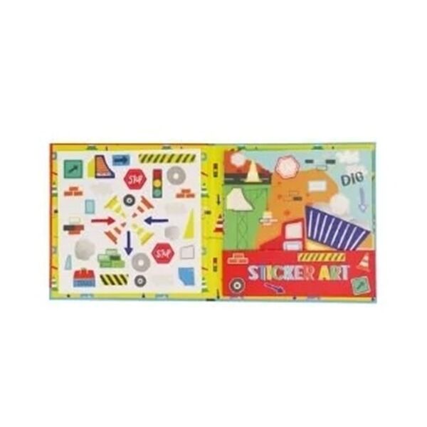 Floss & Rock Kokulu Sticker Aktivite Kitabı  Const