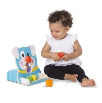 Melissa & Doug Ahşap Döndür ve Besle-Şekiller