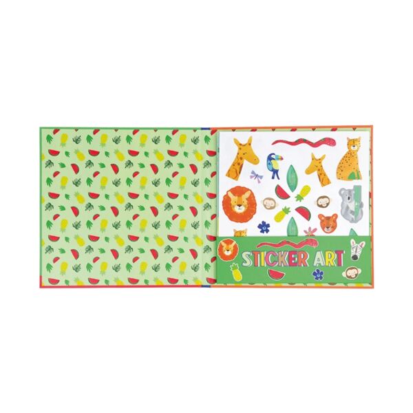 Floss & Rock Kokulu Sticker Aktivite Kitabı  Jungl