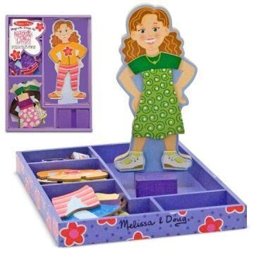 Melissa & Doug Ahşap Mıknatıslı Giydirme - Maggie