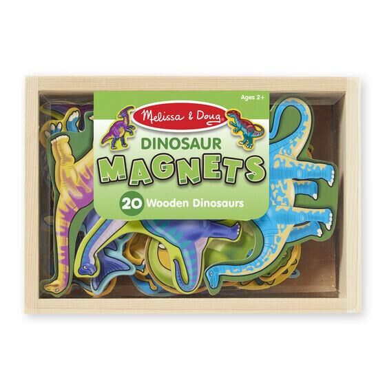 Melissa & Doug Ahşap Mıknatıslı Dinazorlar
