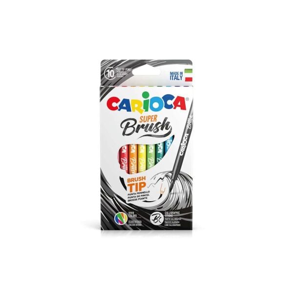 Carioca Super Brush Fırça Uçlu Keçeli Boya Kalemi