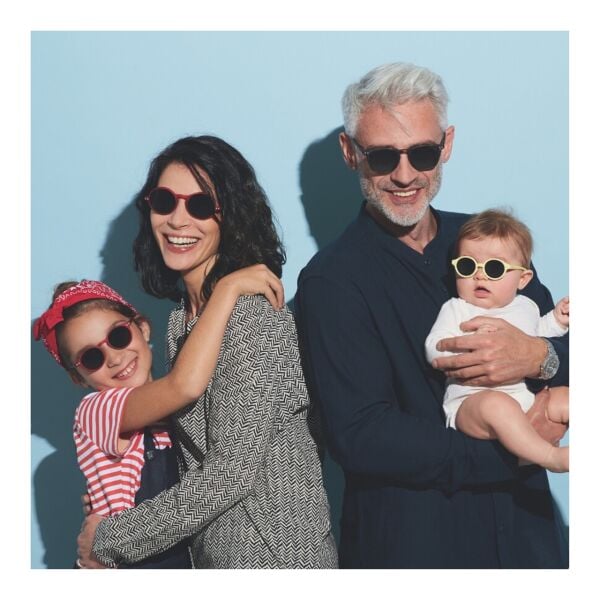 Izipizi Çocuk Güneş Gözlüğü #E  Kahverengi Desenli