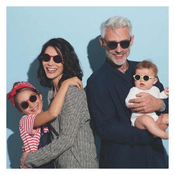 Izipizi Çocuk Güneş Gözlüğü #E Mavi Desenli Aynalı