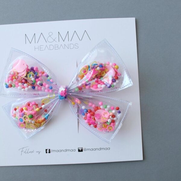 Ma&Maa Minnie - Midi Şeffaf Fiyonk