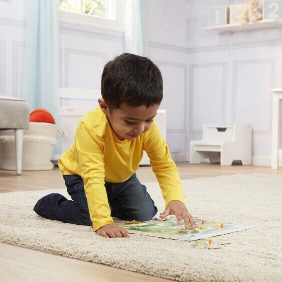 Melissa & Doug Ahşap Tutmalı Yapboz-Evcil Hayvanla