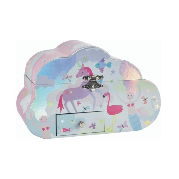 Floss Rock Müzikli Bulut Mücevher Kutusu - Fantasy