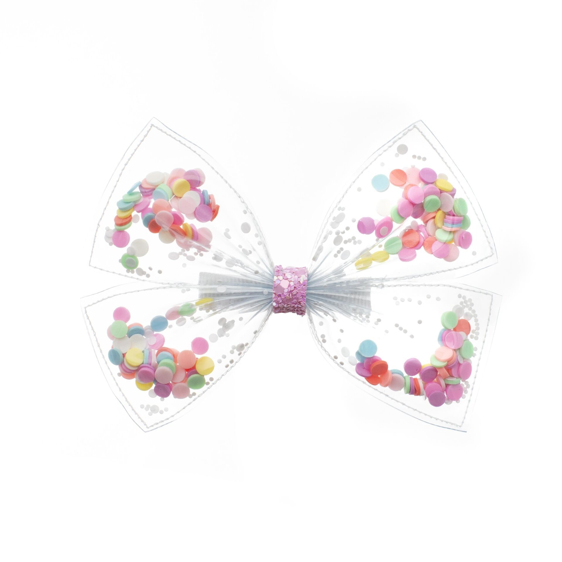 Ma&Maa Confetti - Midi Şeffaf Fiyonk