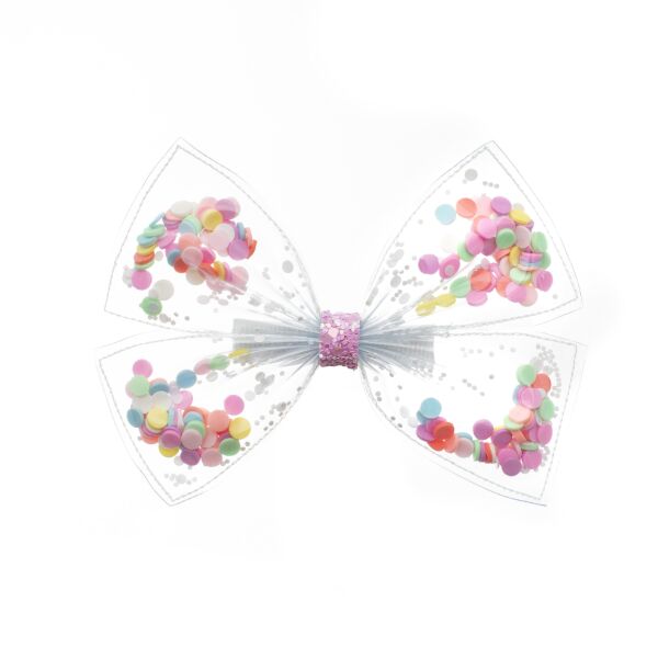 Ma&Maa Confetti - Midi Şeffaf Fiyonk