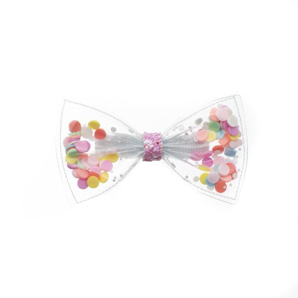 Ma&Maa Confetti - Mini Şeffaf Fiyonk