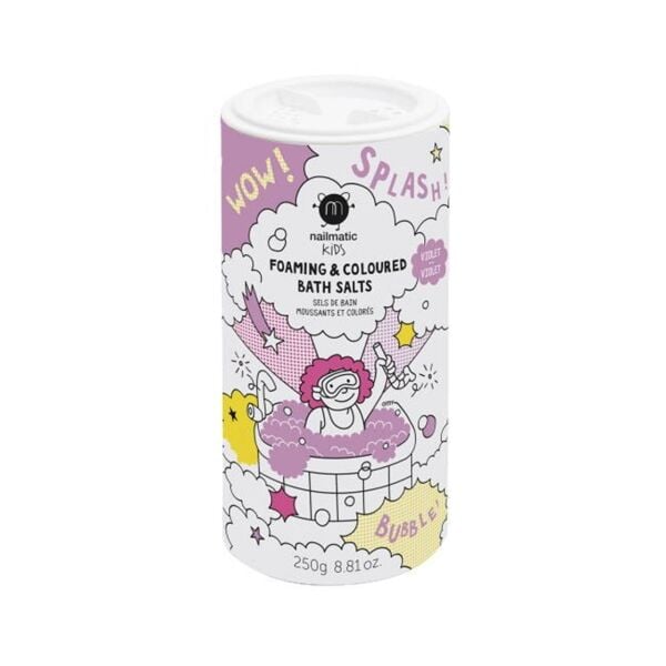 Nailmatic Köpüren Banyo Tuzu - Violet