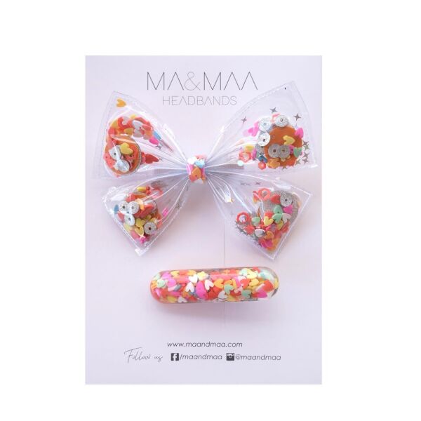 Ma&Maa Sugar - Şeffaf Fiyonk ve Kapsül Set