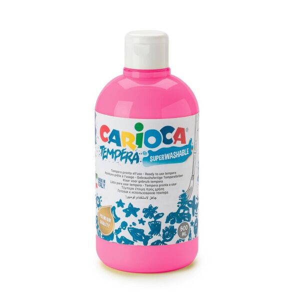 Carioca Guaj Boya Super Yıkanabilir 500 Ml / Pembe