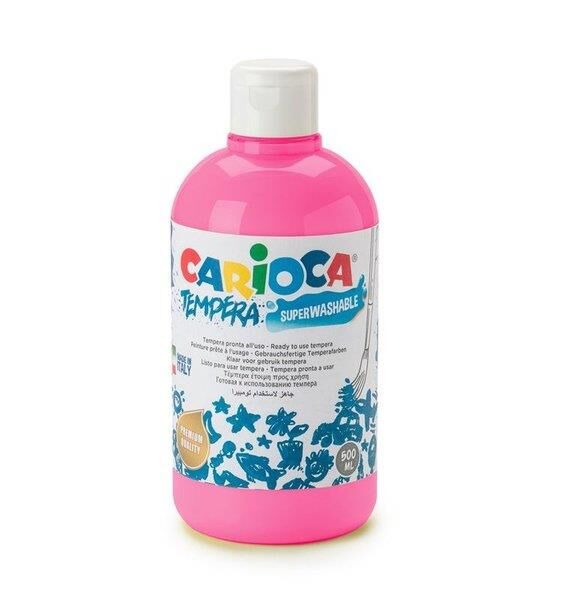 Carioca Guaj Boya Super Yıkanabilir 500 Ml / Pembe