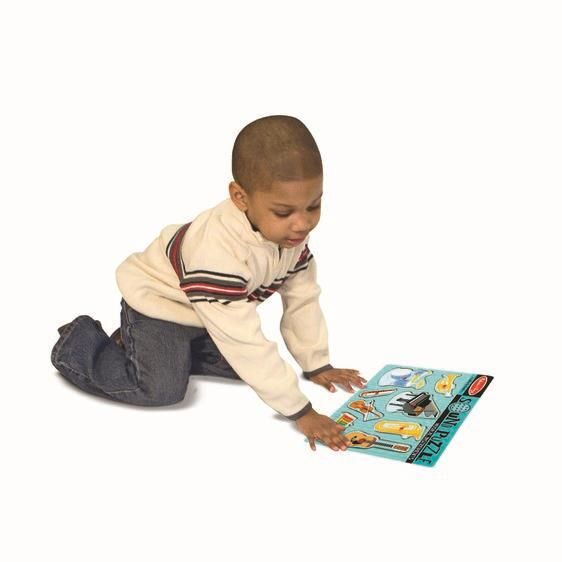 Melissa & Doug Ahşap Sesli Yapboz-Müzik Aletleri