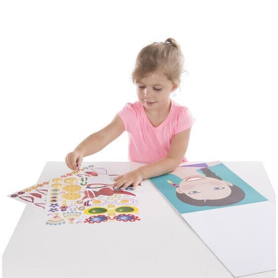 Melissa & Doug Çıkartma Kitabı-Yüzler