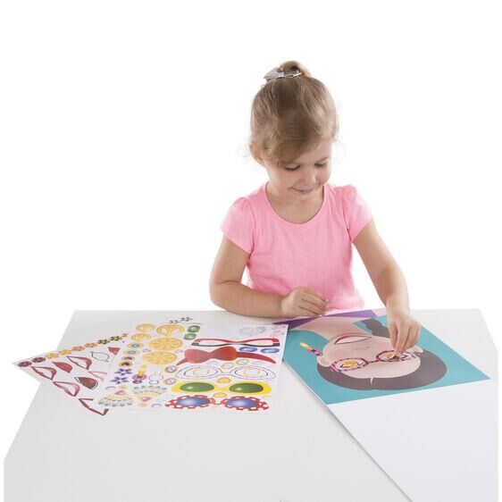 Melissa & Doug Çıkartma Kitabı-Yüzler