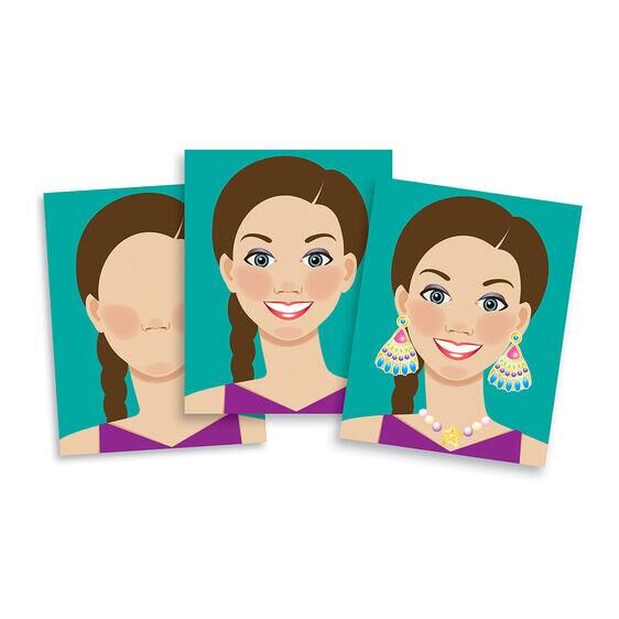 Melissa & Doug Çıkartma Kitabı-Yüzler