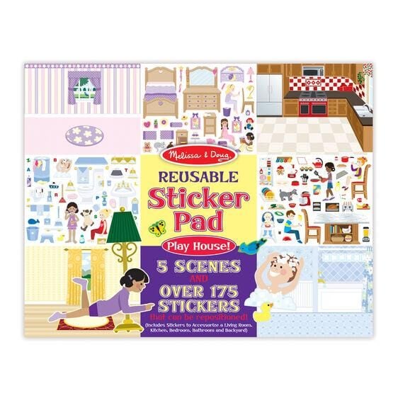 Melissa & Doug Tak Çıkar Çıkartma Kitabı-Oyun Evi