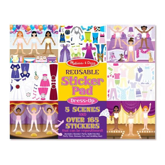 Melissa & Doug Tak Çıkar Çıkartma Kitabı-Moda