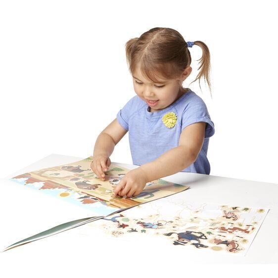 Melissa & Doug Tak Çıkar Çıkartma Kitabı-Macera