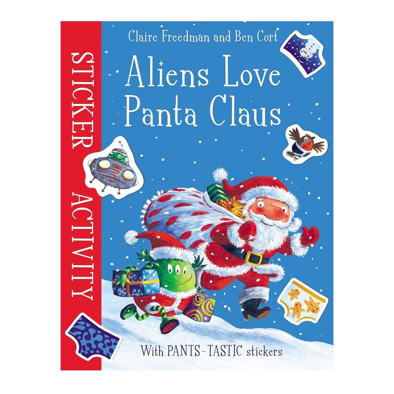 Aliens Love Panta Claus: Sticker Activity