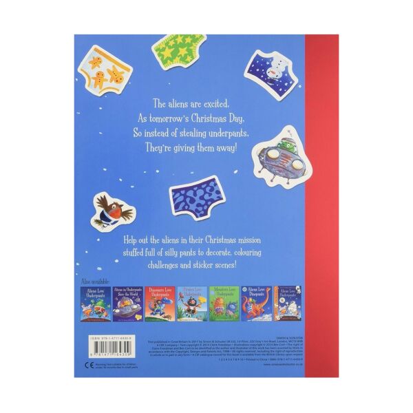 Aliens Love Panta Claus: Sticker Activity