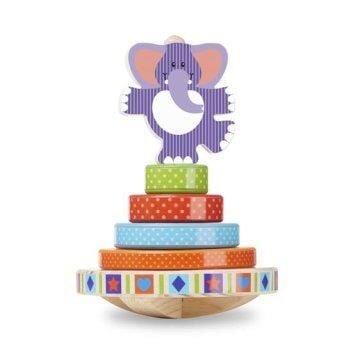 Melissa&Doug Ahşap Sallanan Kule-Fil