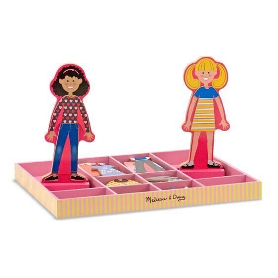 Melissa & Doug Ahşap Mıknatıslı Abby ile Emma