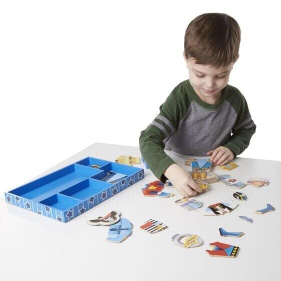 Melissa & Doug Ahşap Mıknatıslı Giydirme -  Billy