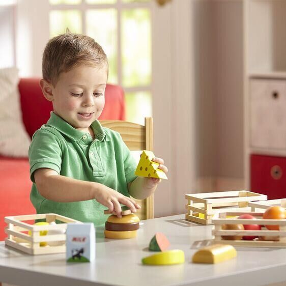 Melissa & Doug Ahşap Gıdalarımız