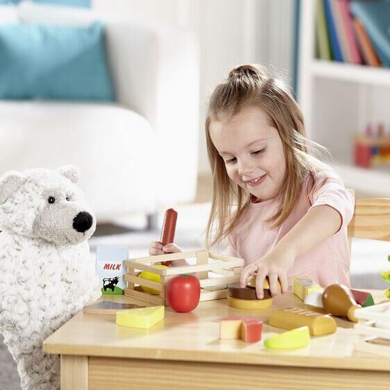 Melissa & Doug Ahşap Gıdalarımız
