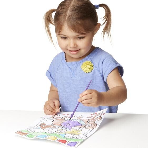 Melissa & Doug Sulu Boyalı Boyama Kitabı-Prenses