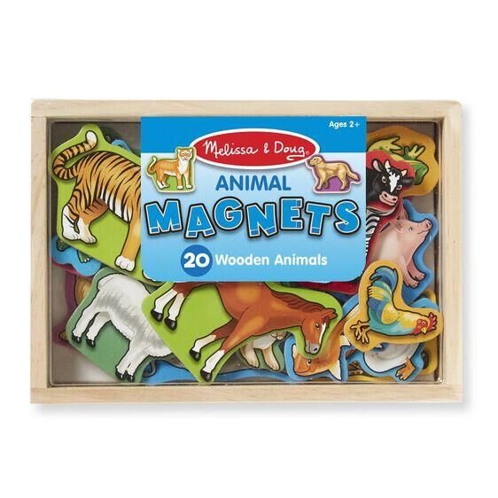 Melissa & Doug Ahşap Mıknatıslı Hayvanlar