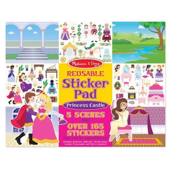 Melissa & Doug Tak Çıkar Çıkartma Kitabı-Prenses