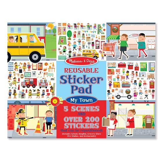 Melissa & Doug Tak Çıkar Çıkartma Benim Şehrim