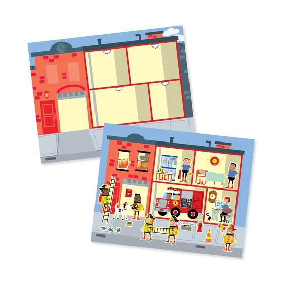 Melissa & Doug Tak Çıkar Çıkartma Benim Şehrim
