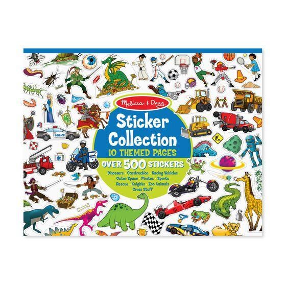 Melissa & Doug Çıkartma Koleksiyonu-Mavi