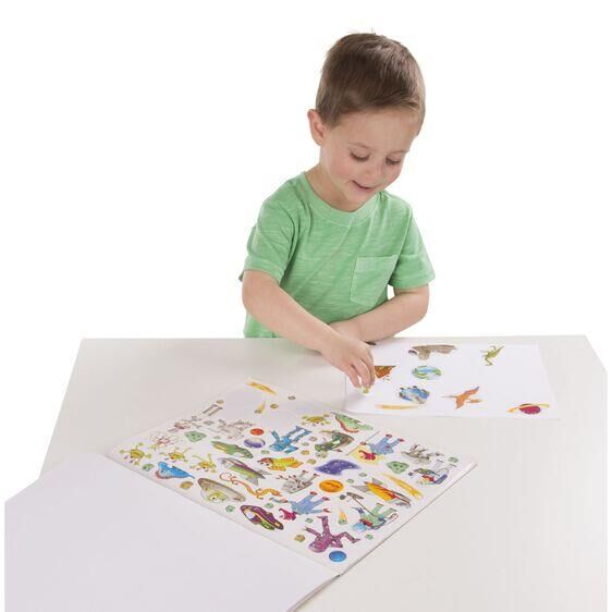 Melissa & Doug Çıkartma Koleksiyonu-Mavi