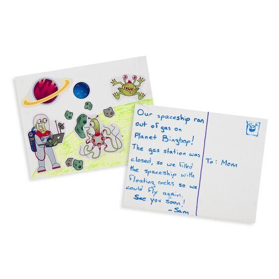 Melissa & Doug Çıkartma Koleksiyonu-Mavi
