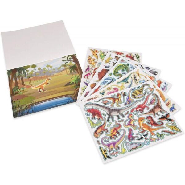 Melissa & Doug Reusable Sticker Pad Prehistoric