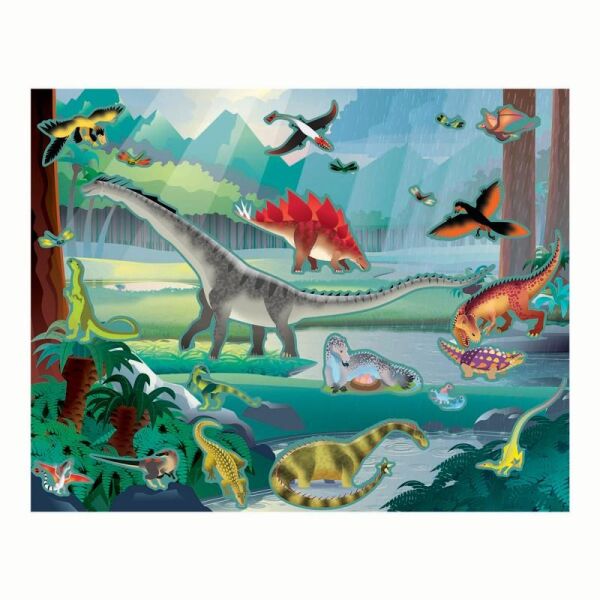 Melissa & Doug Reusable Sticker Pad Prehistoric