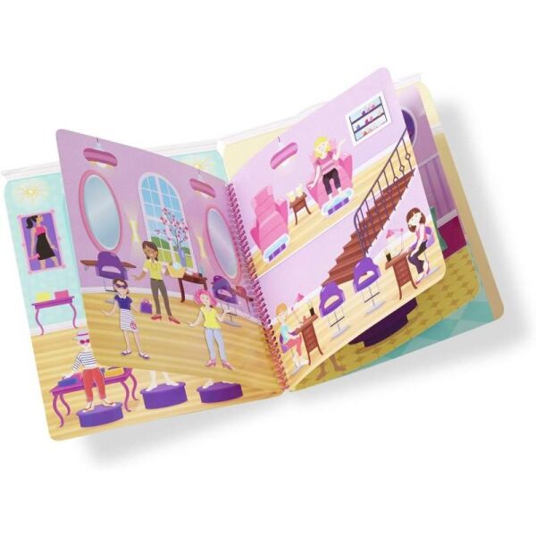 Melissa & Doug Reusable Pufft Stickers Glamour