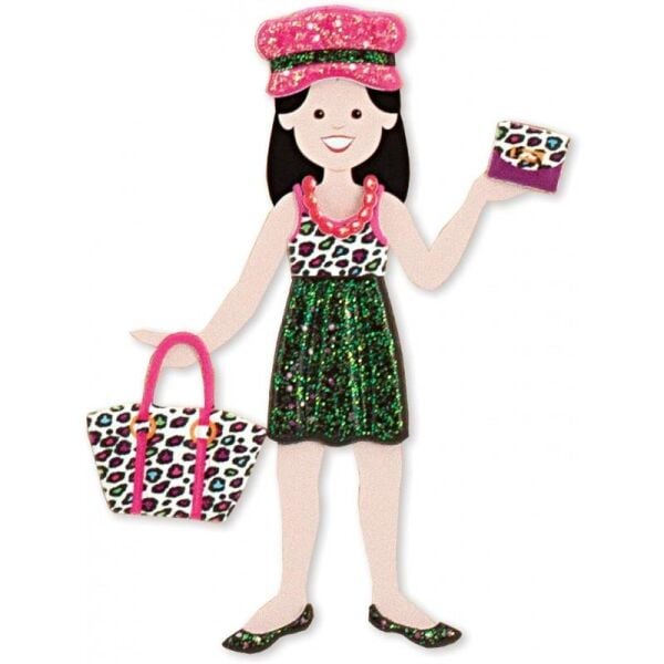 Melissa & Doug Reusable Pufft Stickers Glamour