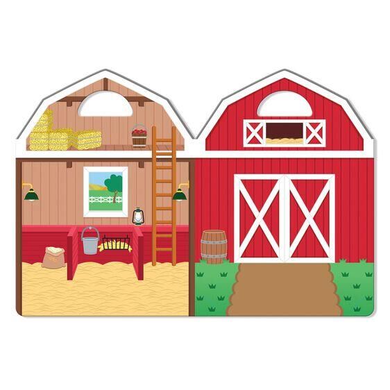 Melissa&Doug Kabartmalı Tak Çıkar Çıkartma Seti