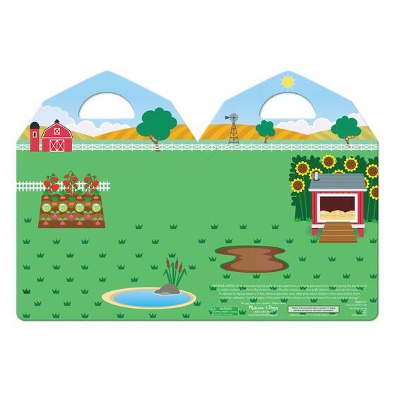 Melissa&Doug Kabartmalı Tak Çıkar Çıkartma Seti