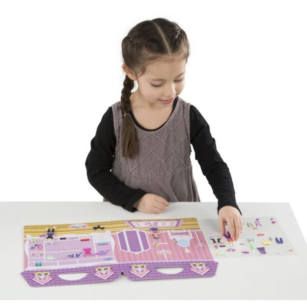 Melissa & Doug Reusable Pufft Stickers Moda