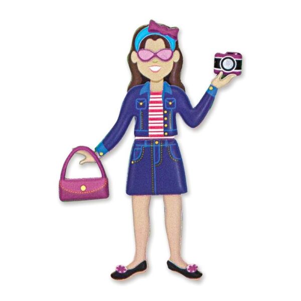 Melissa & Doug Reusable Pufft Stickers Moda
