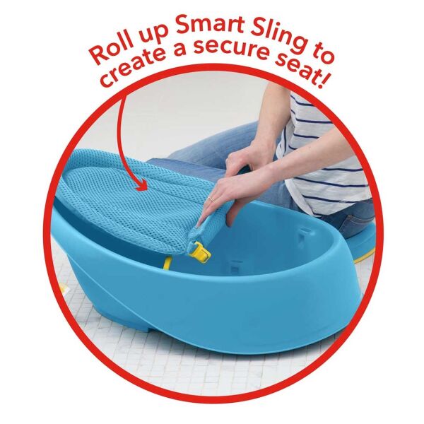 Skip Hop Moby 3 ü 1 Arada Akıllı Küvet - Mavi