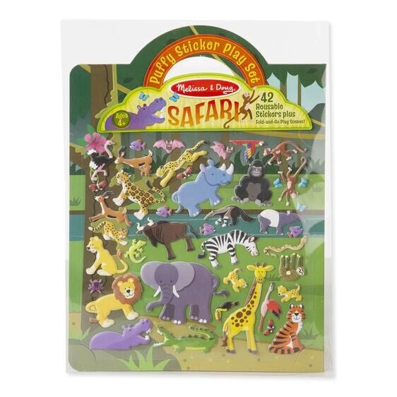 Melissa&Doug Kabartmalı Tak Çıkar Çıkartma Seti